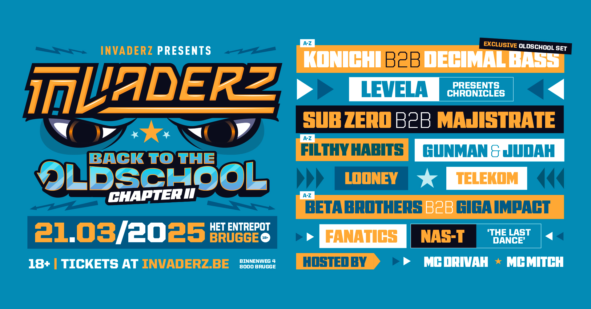 INVADERZ: BACK TO THE OLDSCHOOL PART II